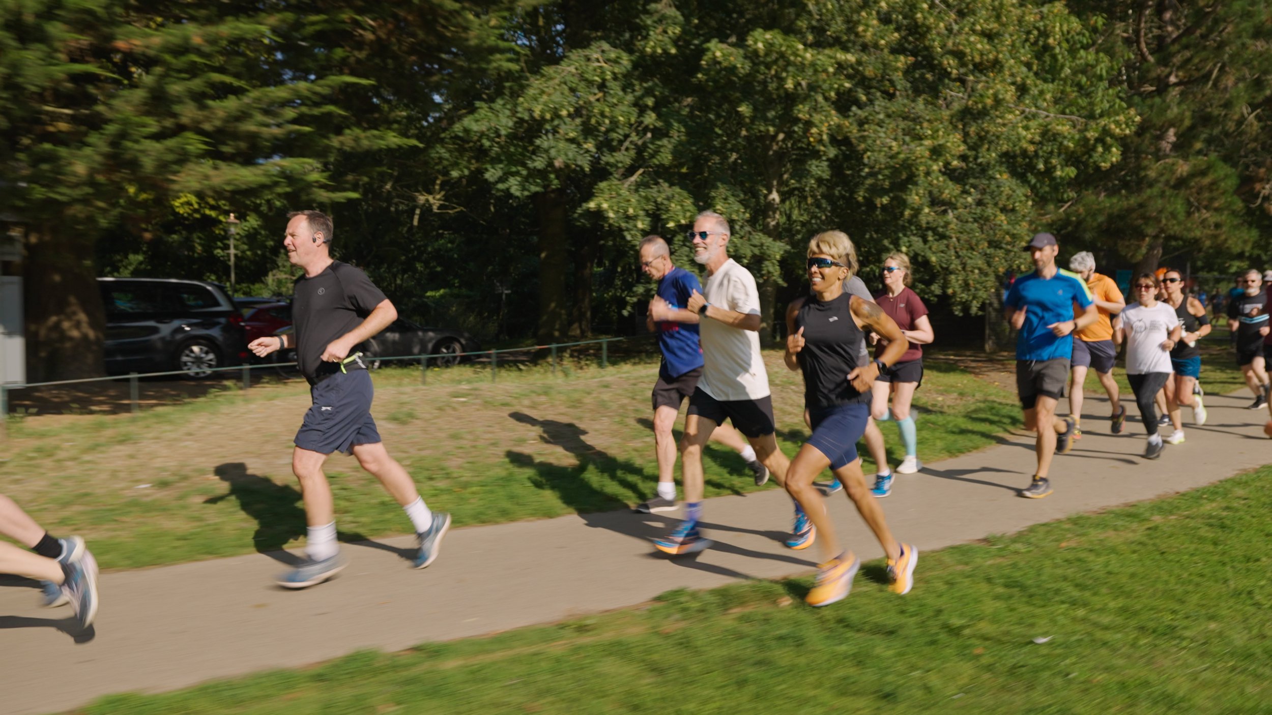 Kelly Holmes at parkrun