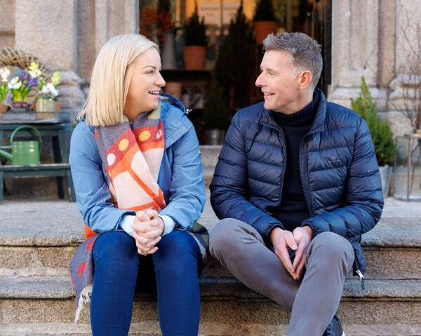Quantity surveyor Claire Irwin and architect Dermot Bannon. Quantity surveyor Claire Irwin and architect Dermot Bannon.