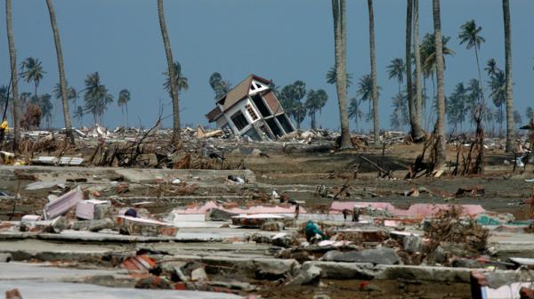 devastation from 2004 tsunami
