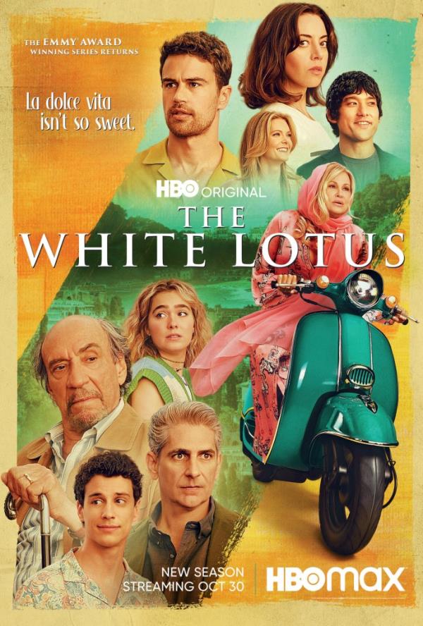 The poster for "The White Lotus" Season 2.