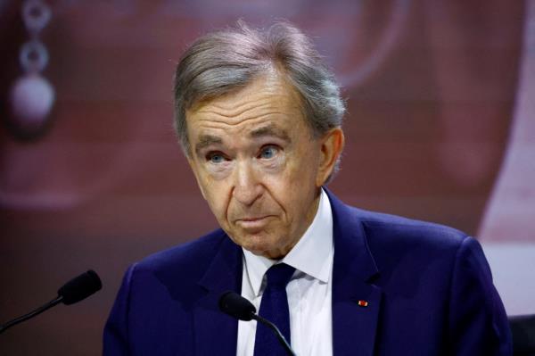 LVMH chief executive Bernard Arnault 