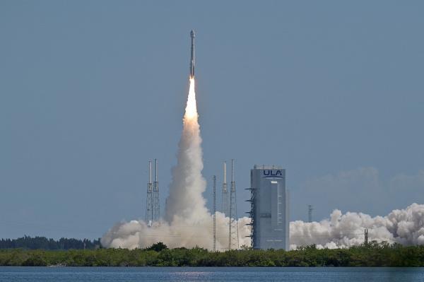 The astronauts launched on June 5 from Cape Canaveral, Florida.