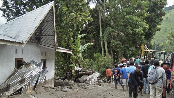 One dead, 11 missing after landslide and floods hit Indonesia’s Sumatra island