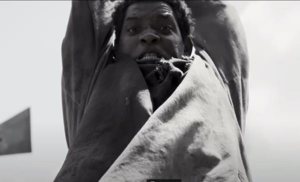 Smith played the role of "Whipped Peter," a slave whose photographed scars helped insire the emancipation movement.