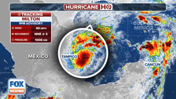 The budding cyclone was designated Tropical Depression Fourteen on Saturday morning by the National Hurricane Center, but it's now expected to rapidly intensify into a hurricane.