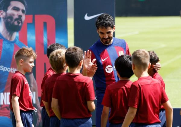 Gundogan ready to be a mentor for Barca’s young midfielders
