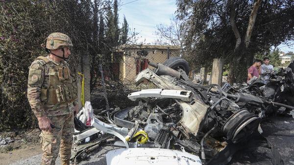 Israeli drone strikes car in southern Lebanon, killing Hamas member