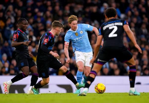Manchester City v Huddersfield Town – Emirates FA Cup – Third Round – Etihad Stadium