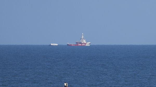 First ship to use new sea route approaches Gaza with vital aid