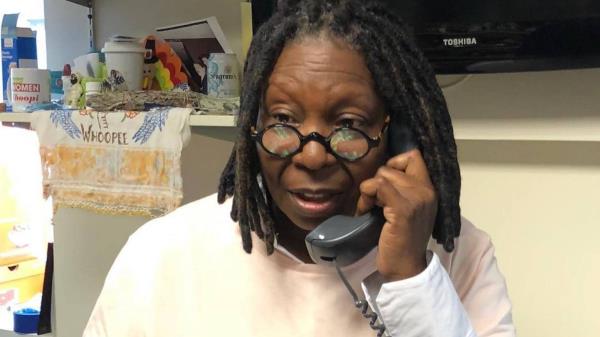 Whoopi Goldberg went to Disneyland and pretended to sneeze. She was actually scattering her mother's ashes