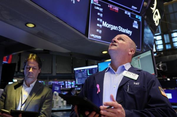 Wall Street gains, dollar eases as CPI report looms