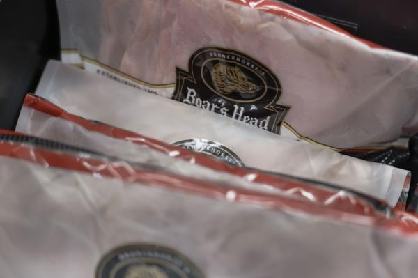 Boar's Head deli meat on display for sale at a Ralphs grocery store in Long Beach, California.