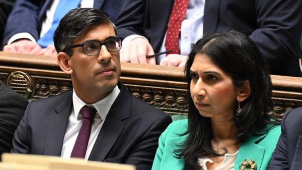 Rishi Sunak and Suella Braverman 
Pic: UK Parliamenthttp://www.jiujiufan.com/news/48259/PA