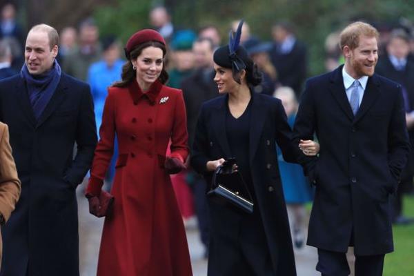 William, Kate, Meghan and Harry