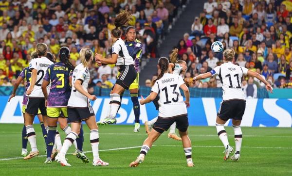 Colombia strike late to upset Germany 2-1 in Sydney stunner