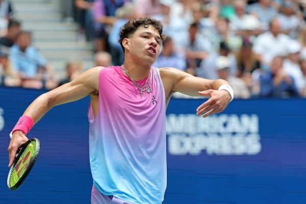 Ben Shelton was eliminated from the U.S. Open on Aug. 30 one year after making the semifinals.