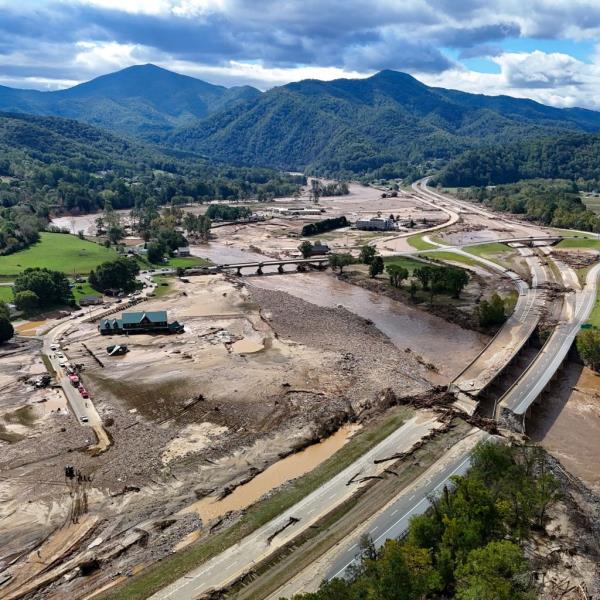 Many parts of the southeastern portion of the United States, including western North Carolina and Tennessee, have been affected by the heavy rains and wind brought by the storm
