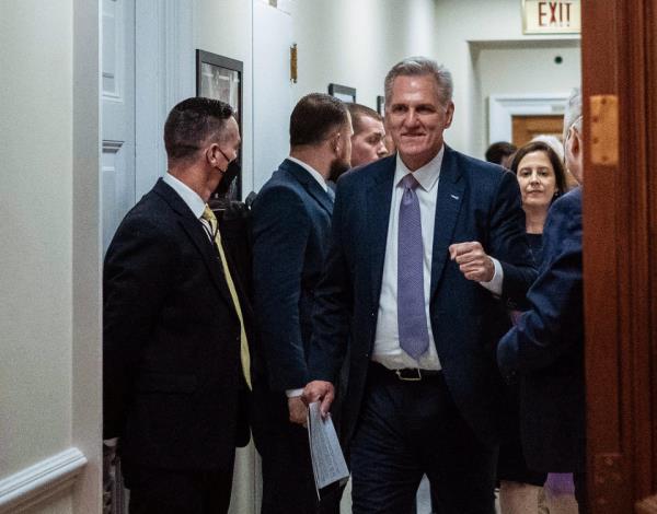 Kevin McCarthy. (Andrew Caballero-Reynolds / AFP via Getty Images)