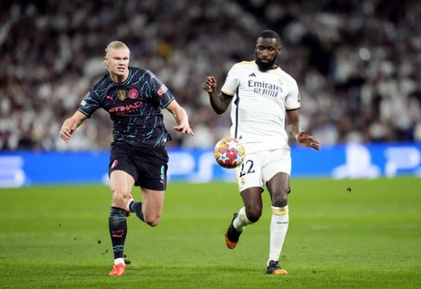 Real Madrid v Manchester City – UEFA Champions League – Quarter Final – First Leg – Santiago Bernabeu