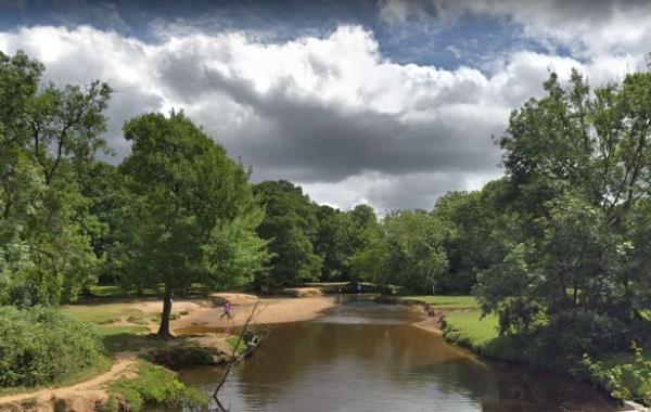 Balmers Lawn at the River Lymington, near Brockenhurst in Hampshire