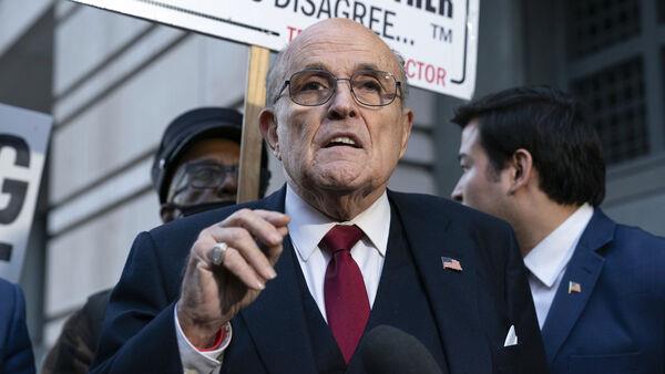 Rudy Giuliani files for bankruptcy after €135m defamation lawsuit