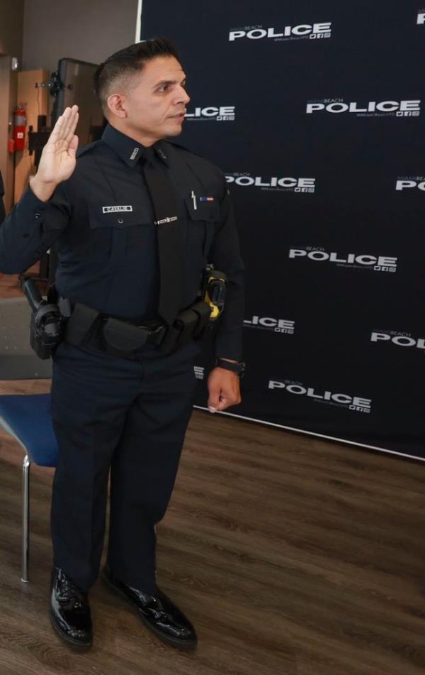 Miami Beach police officer Edward Cavalie was near the scene and was informed by witnesses of the hit-and-run, but according to an internal affairs investigation launched on May 1, he refused to take action.