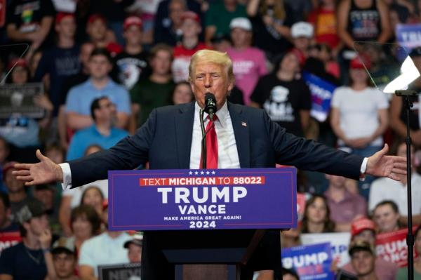 Trump says there is "no question" that Biden was pushed out of the race.