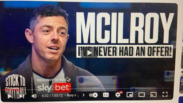'There's a time and a place...': McIlroy on the day Roy Keane said no to his autograph request
