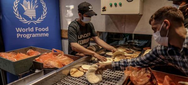 A bakery in Gaza supported by WFP reopened in April after 170 days following a delivery of fuel and flour.