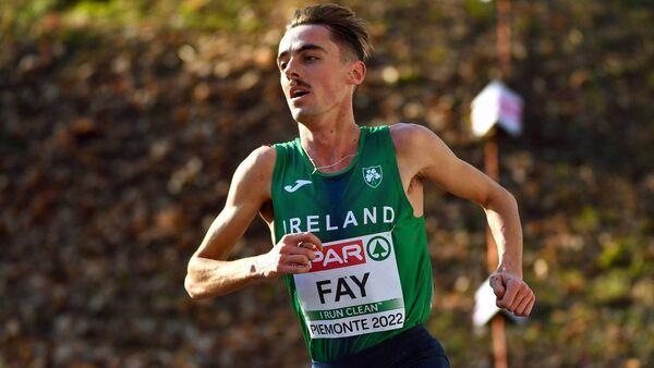 Brian Fay moves to second in Irish all-time list for 10,000m