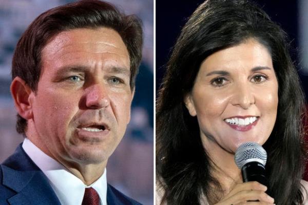 Election 2024 Haley DeSantis Rivalry