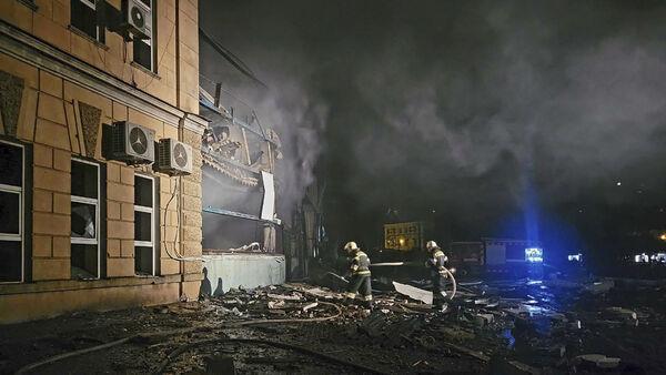 Russian strike claims 19 lives in attack on Ukraine military awards ceremony