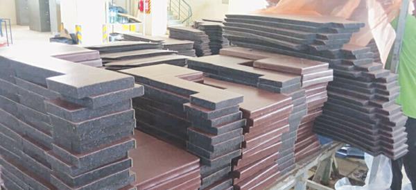  AN export shipment of cab trim kit, a tractor part, is being prepared for the United Kingdom.—Dawn 