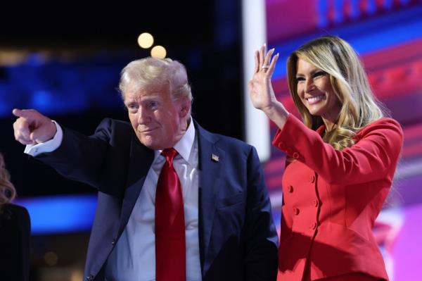 Donald and Melania Trump