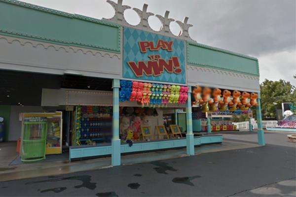 Kings Dominion arcade area
