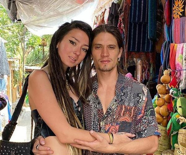 Shani Louk and Orión Hernández Radoux