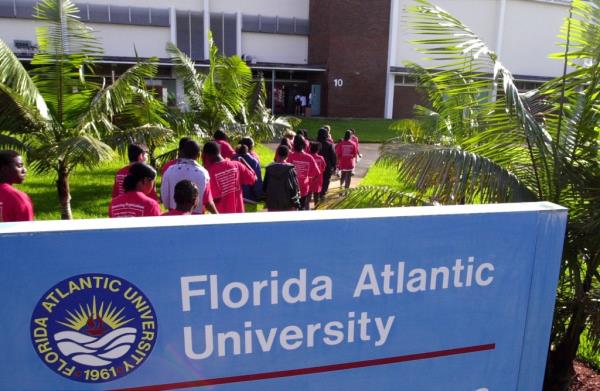 Florida Atlantic University in Boca Raton.