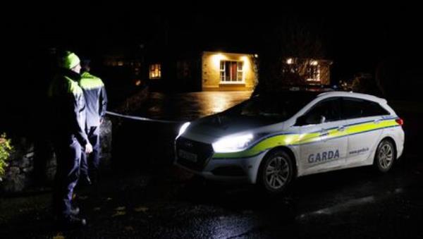 Gardaí at the scene where two bodies were found at a house in Kilnaboy, Co Clare on Thursday. Picture: Eamon Ward Gardaí at the scene where two bodies were found at a house in Kilnaboy, Co Clare on Thursday. Picture: Eamon Ward