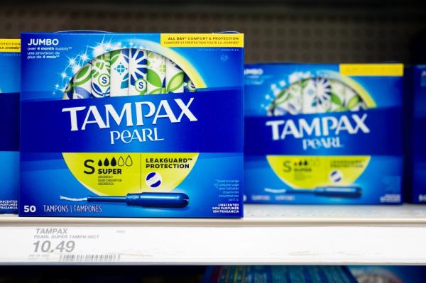 Consumer goods such as tampons and other hygiene products are more expensive now compared to previous years.