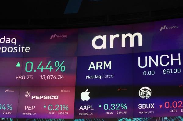 Global stocks rise on Arm trade debut as ‘dovish’ ECB hike hits euro