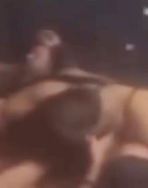 Hamas fighters shooting into the bunker at random. 
