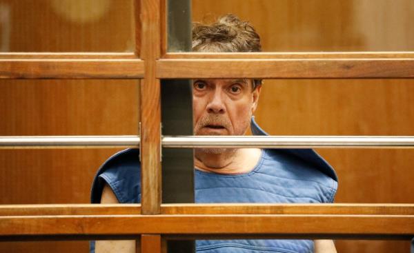 George Tyndall, the former USC campus gynecologist charged with sexually assaulting 16 patients over the course of seven years appears in Los Angeles Superior Court in 2019.