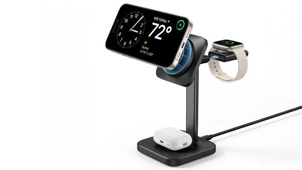 ESR Qi2-Certified 3-in-1 MagSafe charging station: Effortless, fast charging for your Apple ecosystem
