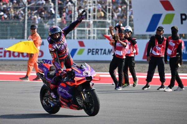 Martin dominates Indonesia MotoGP, extends lead over Bagnaia to 21 points