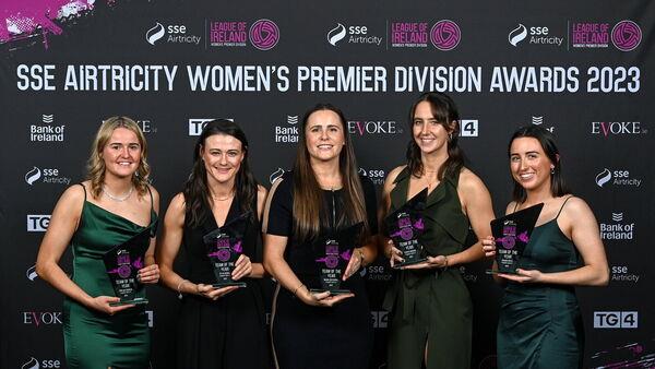 Peamount United big winners at Women's Premier Division Awards