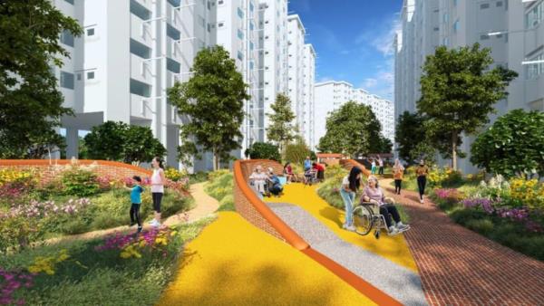 Upgrading for 26 precincts with higher proportion of seniors to support active ageing