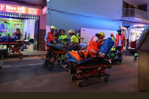Spain Building Collapse