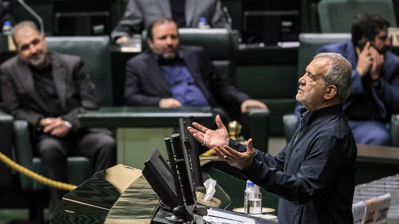 Iranian president slams US, Europe’s ‘false promises’ on ceasefire
