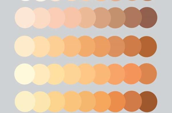 skin tones