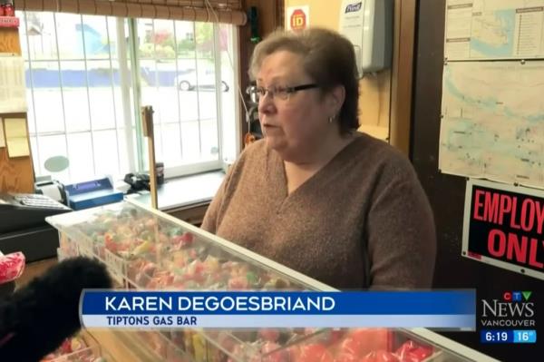 Shopowner Karen deGoesbriand.